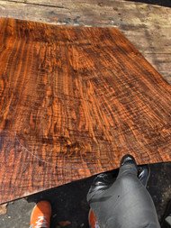 Bastogne Curly Walnut Bookmatch