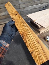 Olive wood guitar fingerboard blank 1.30.26.002